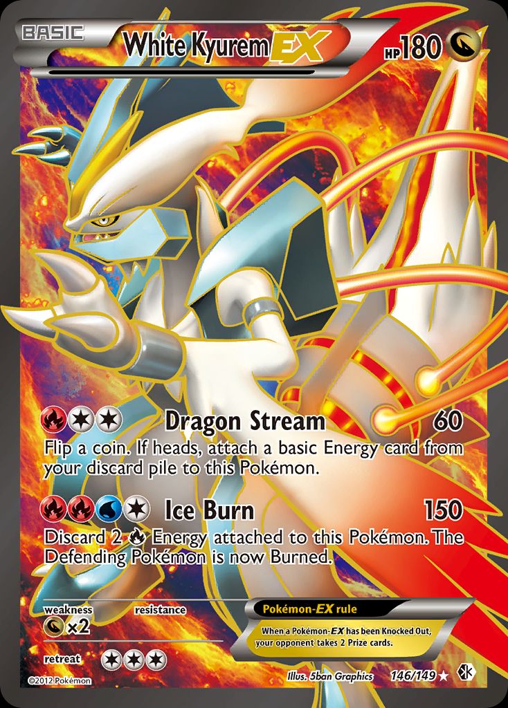 PSA 10 Kyurem Boundaries Crossed graded Pokémon card