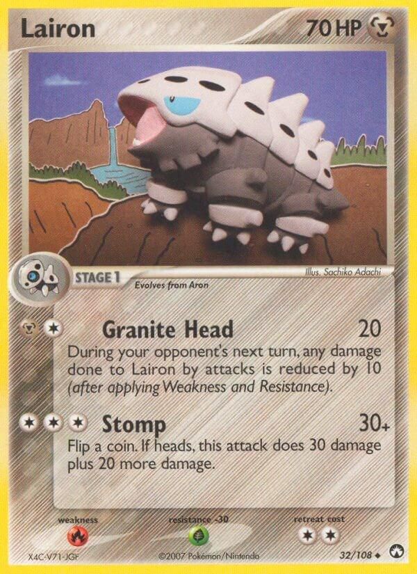PSA 10 Lairon EX Power Keepers graded Pokémon card
