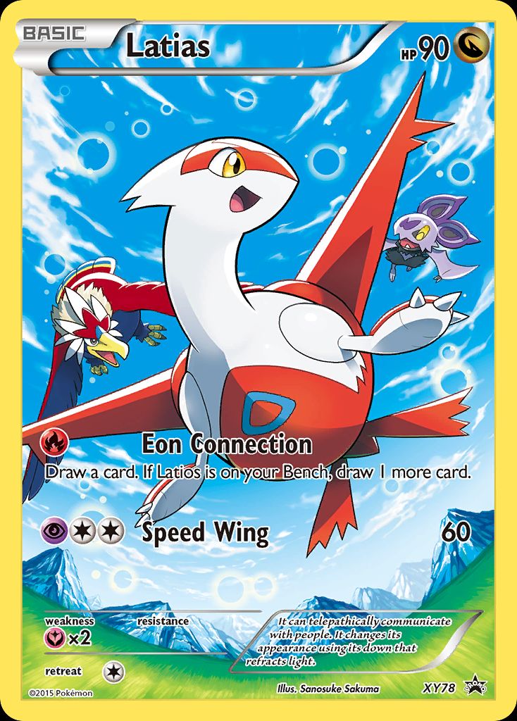 PSA 10 Latias XY Black Star Promos graded Pokémon card