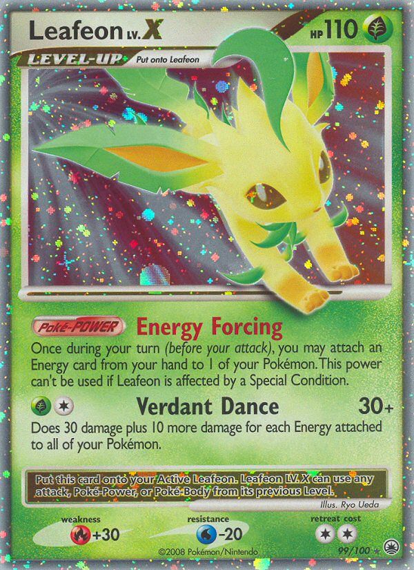 PSA 10 Leafeon Majestic Dawn graded Pokémon card