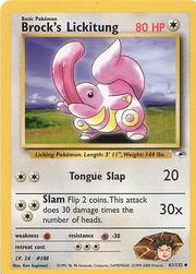 PSA 10 Sabrina's Lickitung Gym Heroes graded Pokémon card