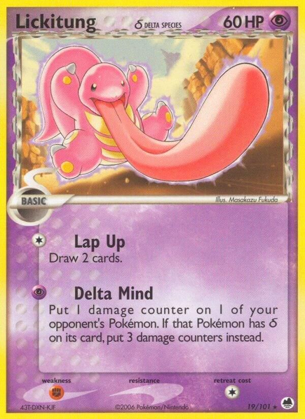 PSA 10 Lickitung EX Dragon graded Pokémon card