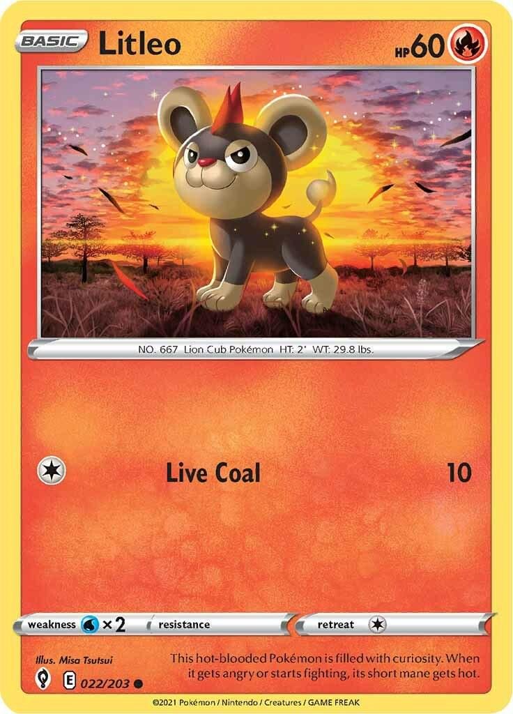 PSA 10 Litleo BREAKthrough graded Pokémon card