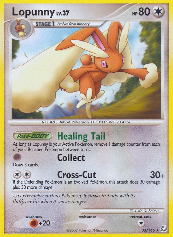PSA 10 Lopunny Platinum graded Pokémon card