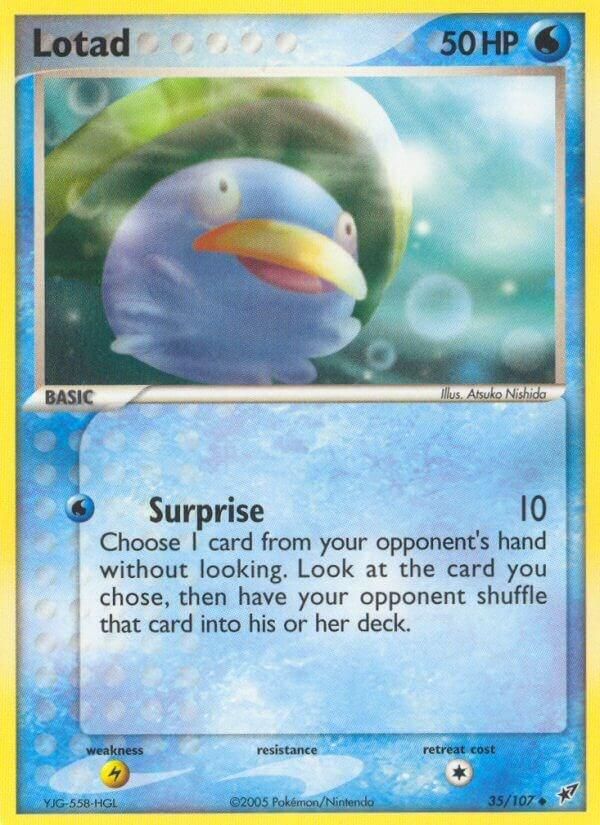 PSA 10 Lotad EX Deoxys graded Pokémon card