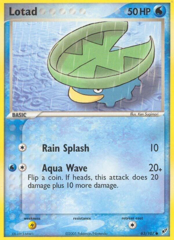 PSA 10 Lotad Legend Maker graded Pokémon card