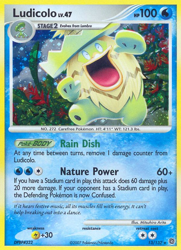 PSA 10 Ludicolo EX Sandstorm graded Pokémon card