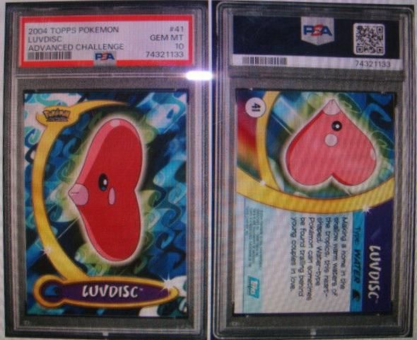 PSA 10 Luvdisc EX Dragon graded Pokémon card