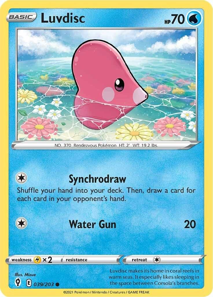 PSA 10 Luvdisc Battle Styles graded Pokémon card
