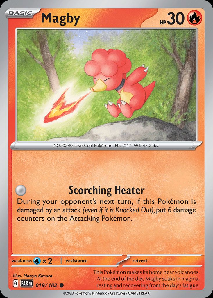 PSA 10 Magby Mysterious Mountains graded Pokémon card