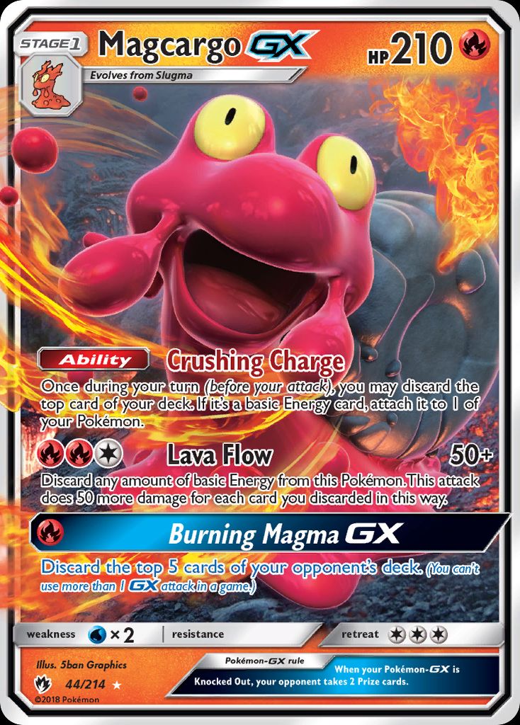 PSA 10 Magcargo Celestial Storm graded Pokémon card