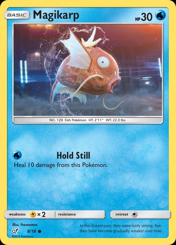 PSA 10 Magikarp Detective Pikachu graded Pokémon card