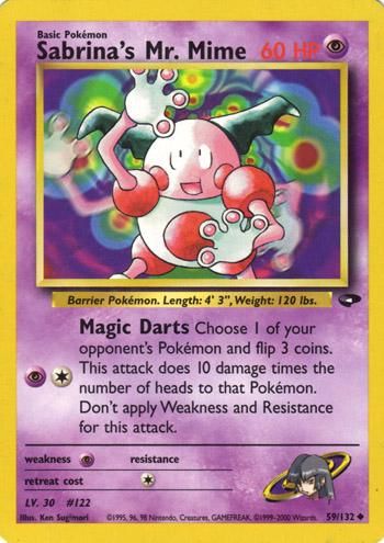 PSA 10 Sabrina's Magmar Challenge from the Darkness graded Pokémon card