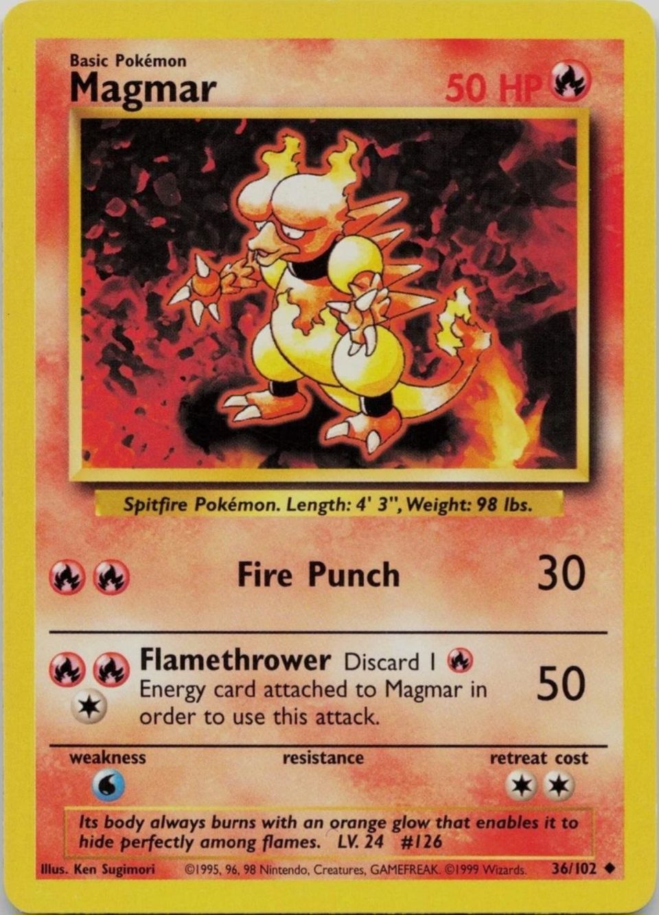 PSA 10 Magmar Expedition Base Set graded Pokémon card