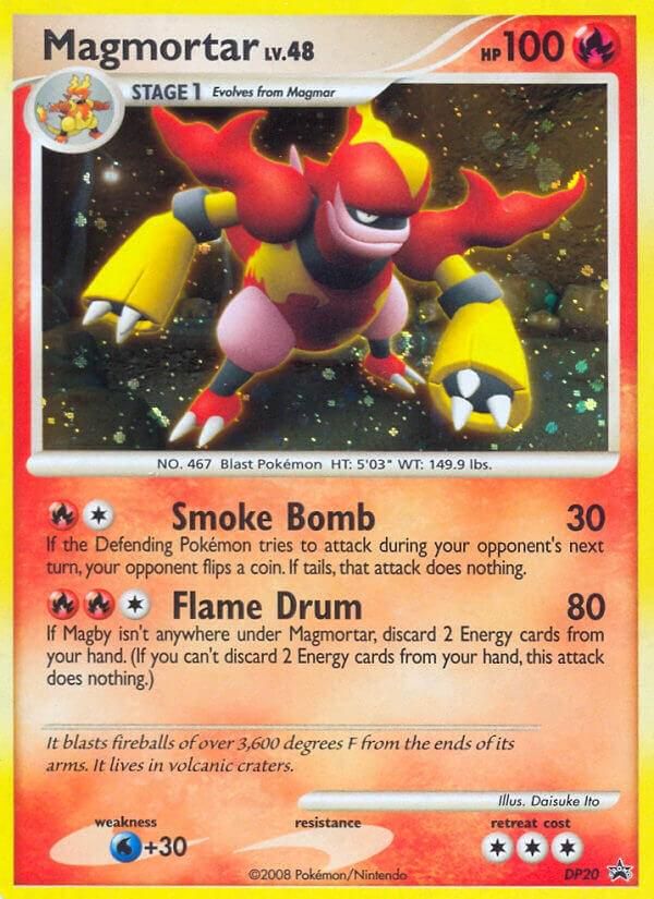 PSA 10 Magmortar DP Black Star Promos graded Pokémon card