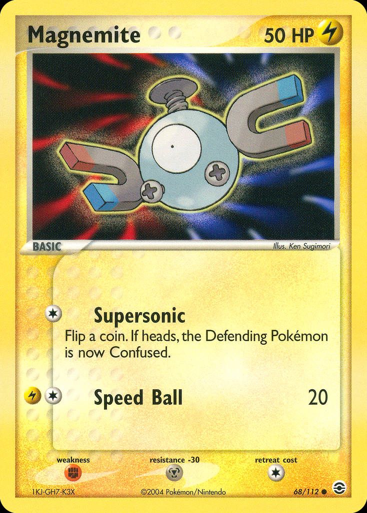 PSA 10 Magnemite EX FireRed & LeafGreen graded Pokémon card
