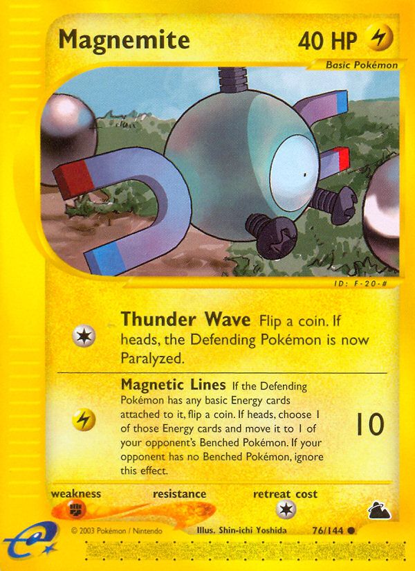 PSA 10 Magnemite Skyridge graded Pokémon card