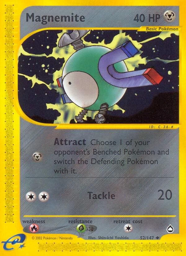 PSA 10 Magnemite Aquapolis graded Pokémon card