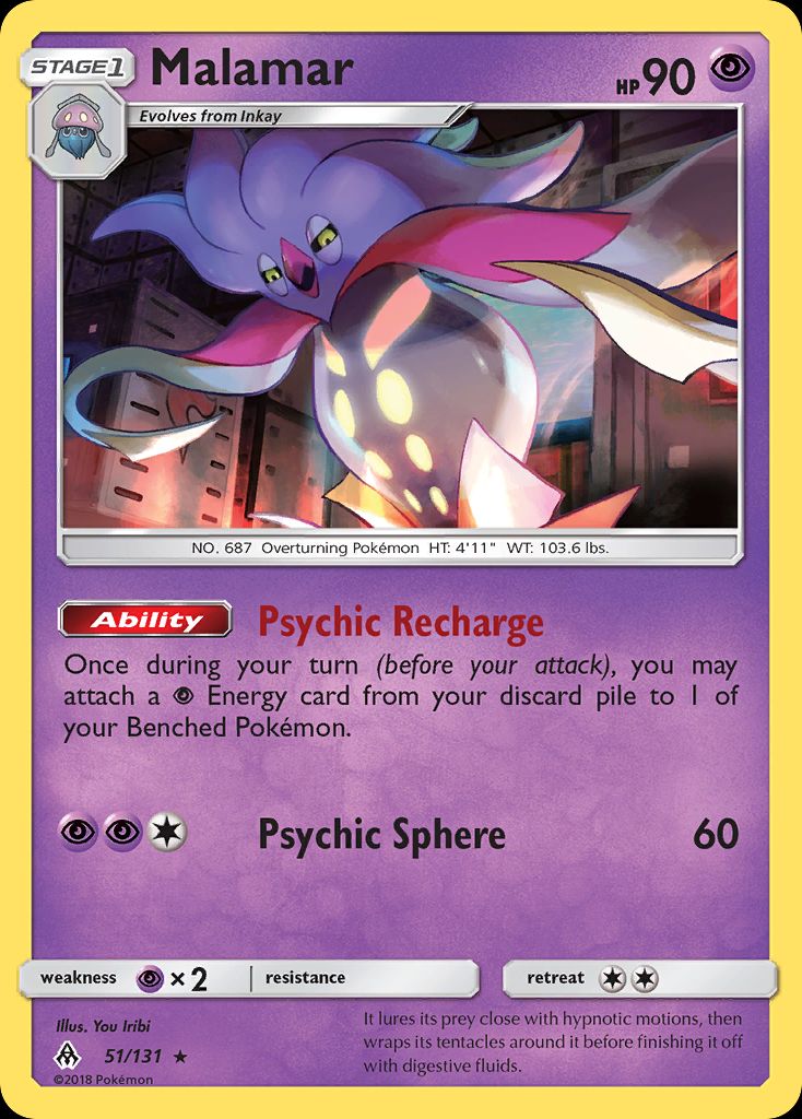 PSA 10 Malamar BREAKpoint graded Pokémon card
