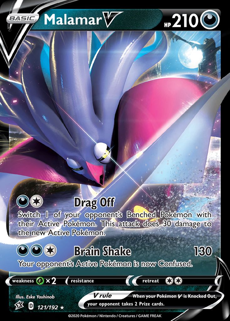PSA 10 Malamar Chilling Reign graded Pokémon card