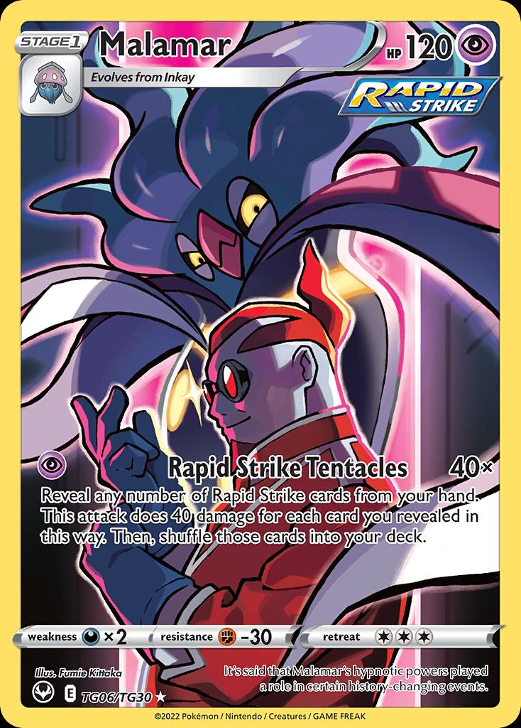 PSA 10 Malamar Astral Radiance graded Pokémon card