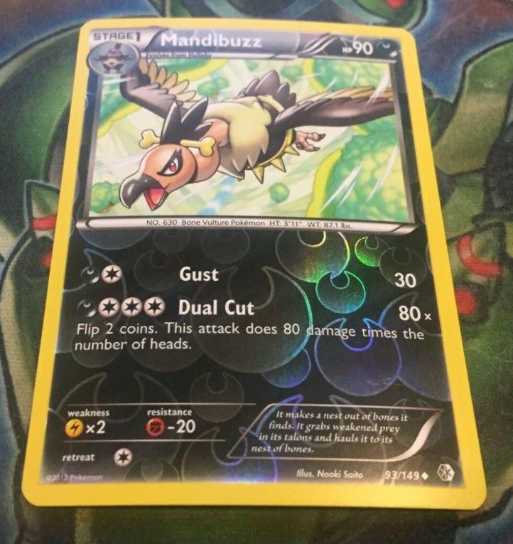 PSA 10 Mandibuzz Unified Minds graded Pokémon card