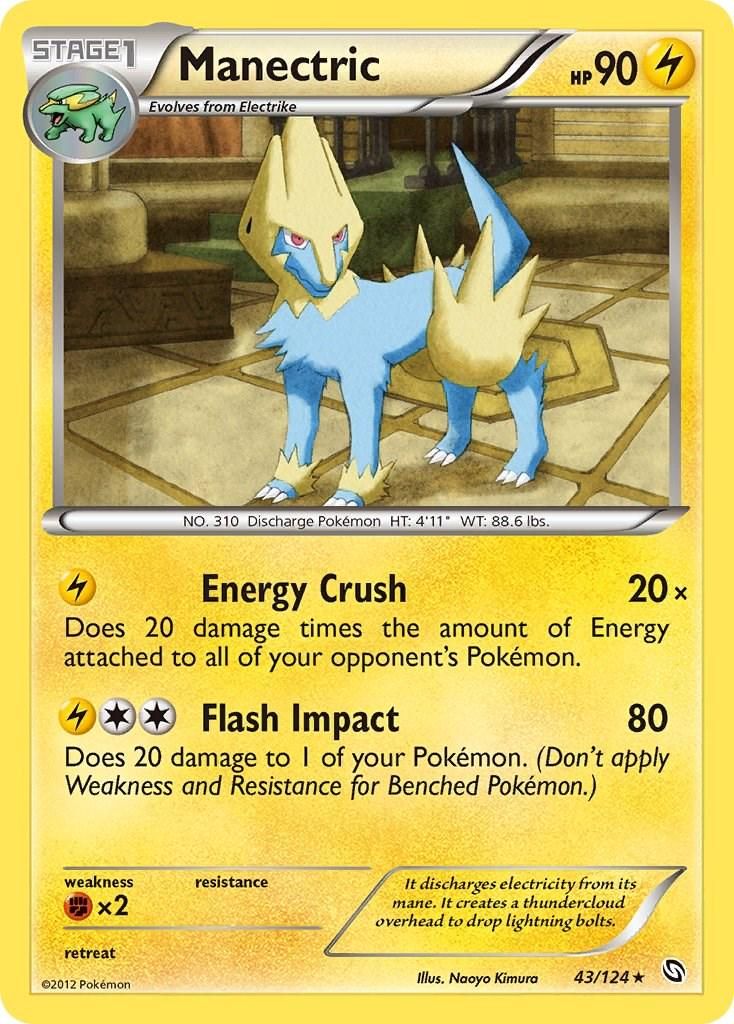 PSA 10 Manectric EX Dragon graded Pokémon card