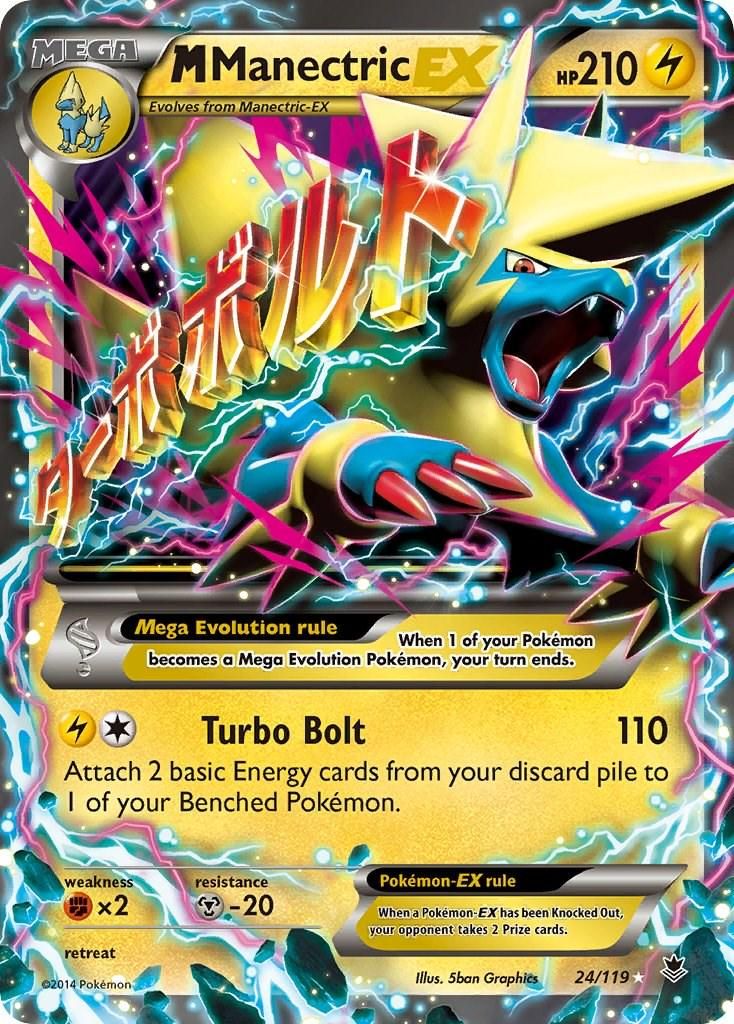 PSA 10 Manectric Phantom Forces graded Pokémon card