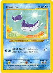 PSA 10 Mantine Neo Discovery graded Pokémon card