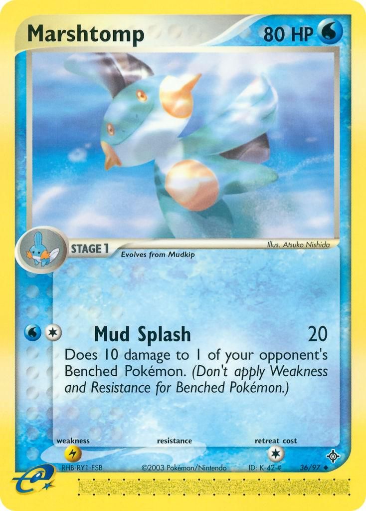 PSA 10 Marshtomp Dragon Vault graded Pokémon card