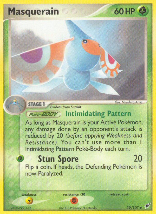 PSA 10 Masquerain Deoxys graded Pokémon card