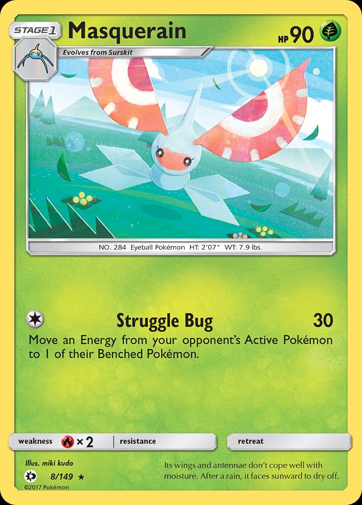 PSA 10 Masquerain Ancient Origins graded Pokémon card