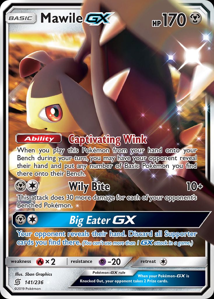 PSA 10 Mawile Unified Minds graded Pokémon card