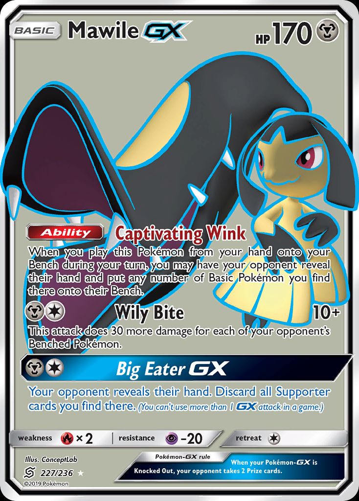 PSA 10 Mawile Unified Minds graded Pokémon card