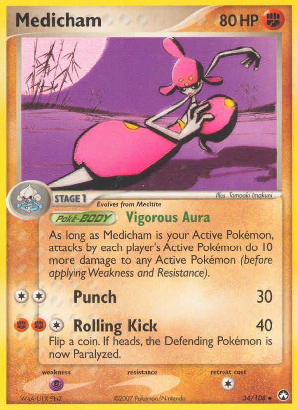 PSA 10 Medicham EX Power Keepers graded Pokémon card