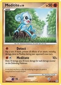 PSA 10 Meditite Diamond & Pearl graded Pokémon card