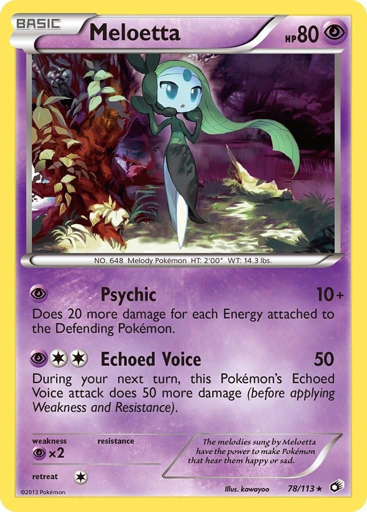 PSA 10 Meloetta Legendary Treasures graded Pokémon card