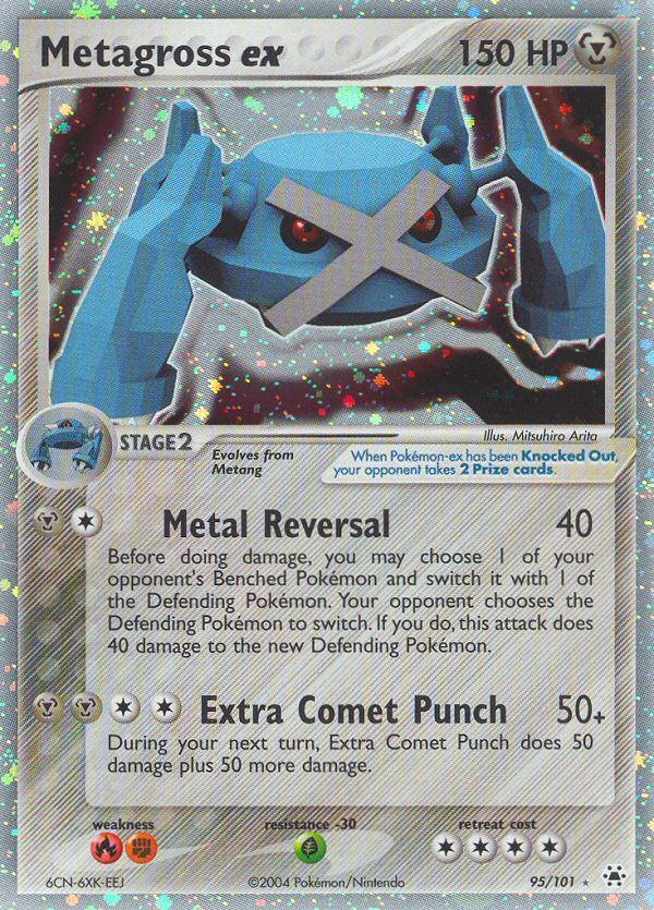 PSA 10 Metagross EX Hidden Legends graded Pokémon card