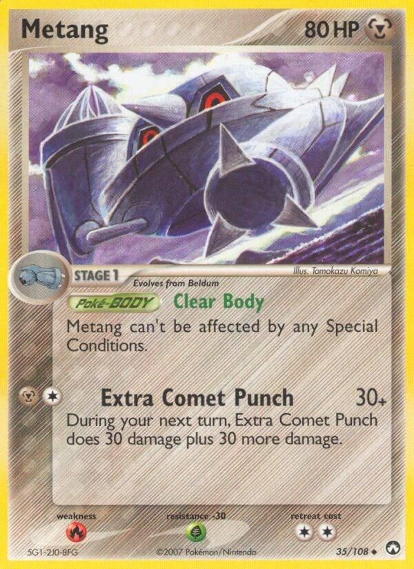 PSA 10 Metang Power Keepers graded Pokémon card