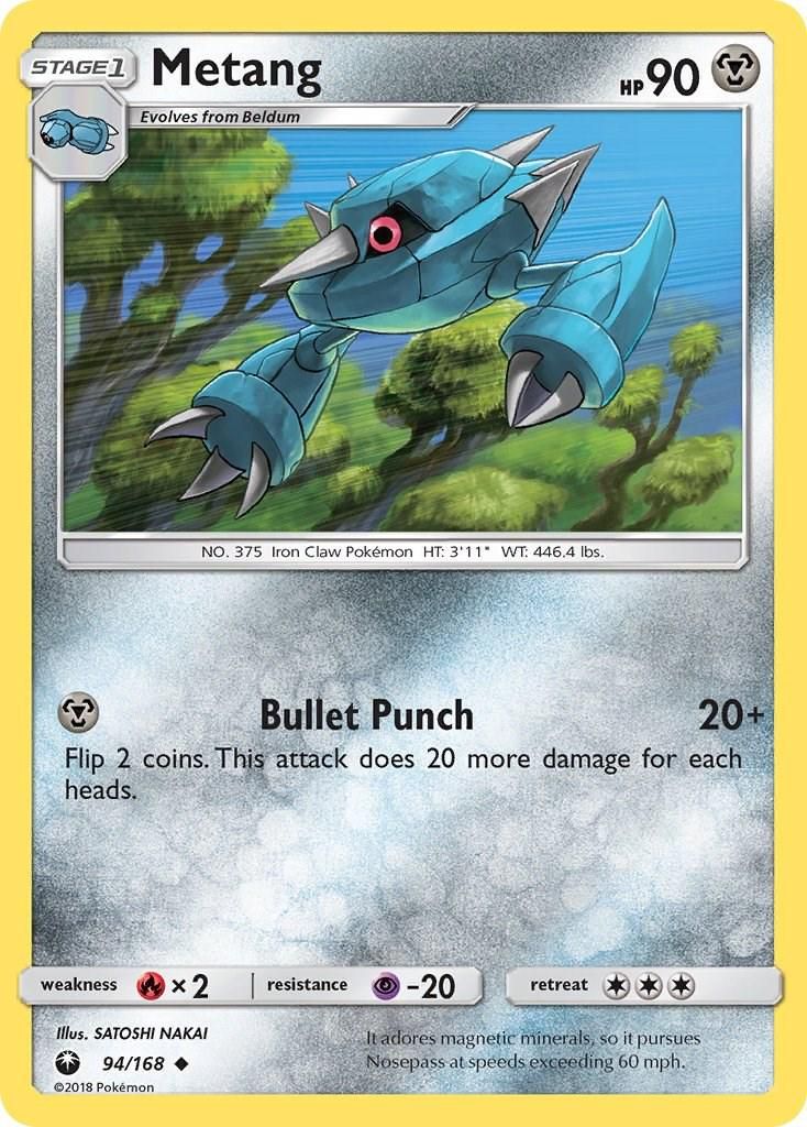 PSA 10 Metang Celestial Storm graded Pokémon card