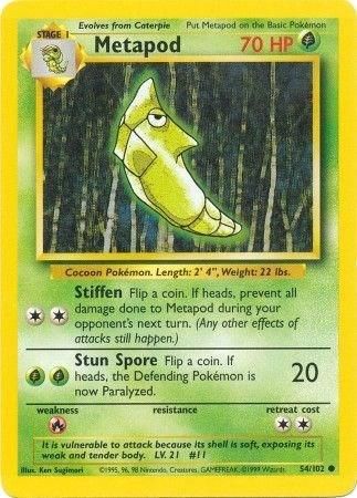 PSA 10 Metapod Expedition Base Set graded Pokémon card