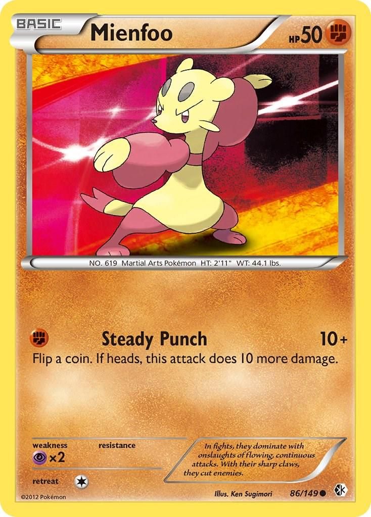 PSA 10 Mienfoo Boundaries Crossed graded Pokémon card