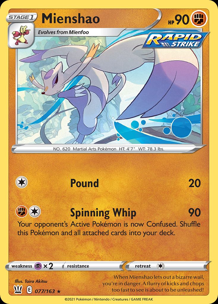 PSA 10 Mienshao Steam Siege graded Pokémon card