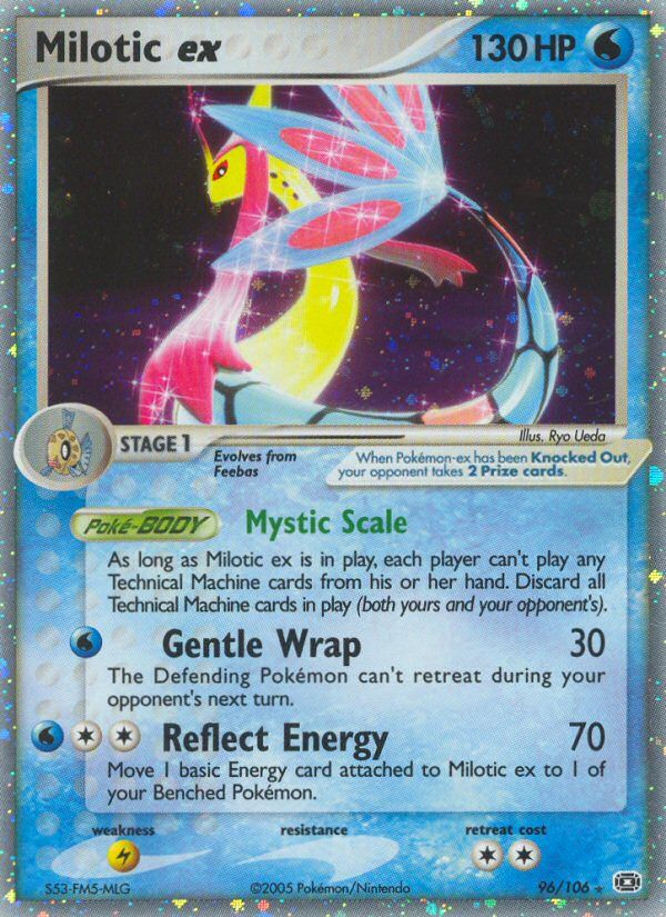 PSA 10 Milotic EX Emerald graded Pokémon card