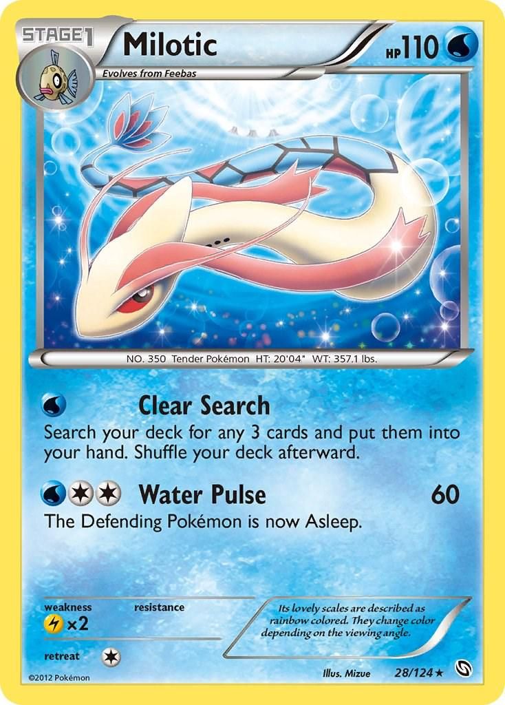 PSA 10 Milotic EX Power Keepers graded Pokémon card