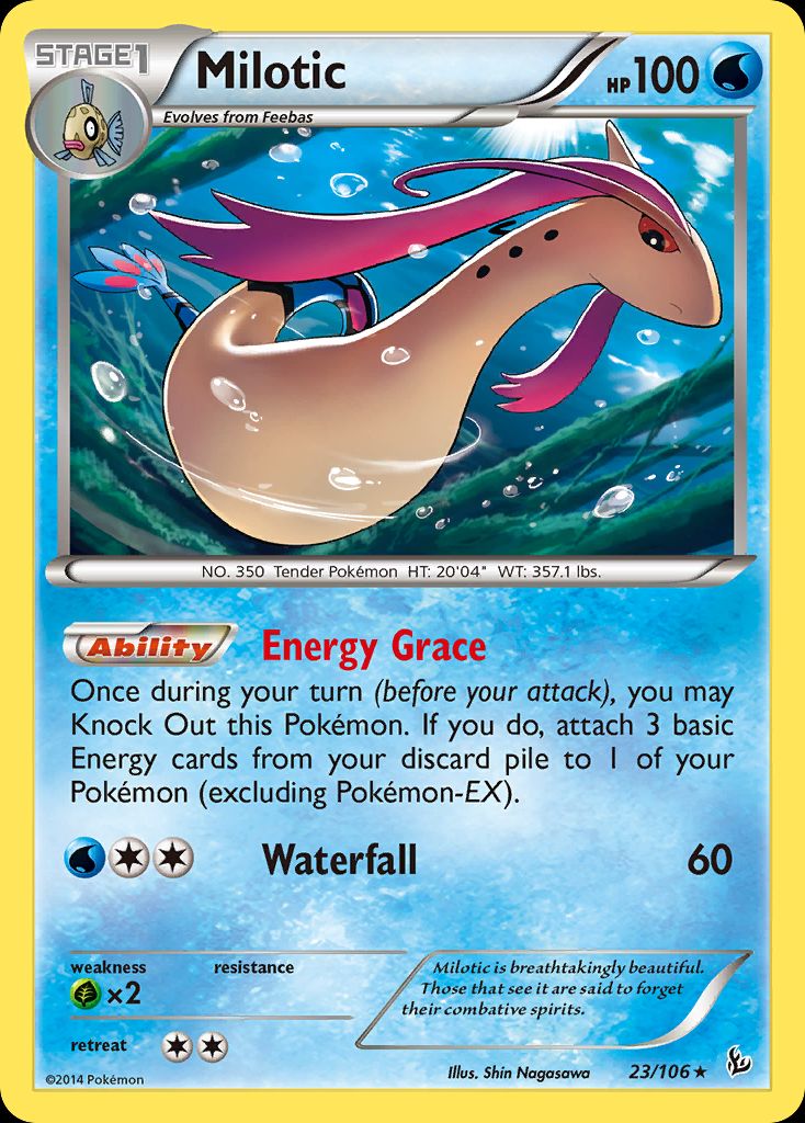 PSA 10 Milotic Plasma Blast graded Pokémon card