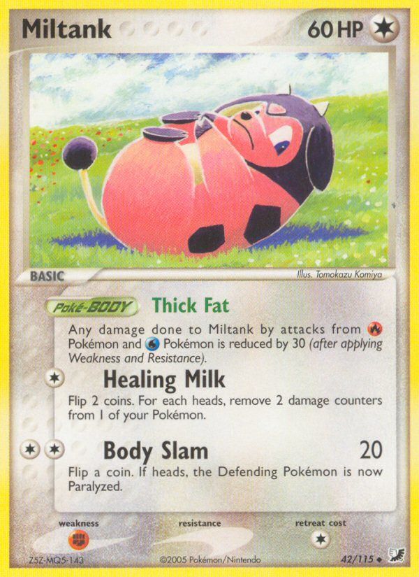 PSA 10 Miltank EX Unseen Forces graded Pokémon card