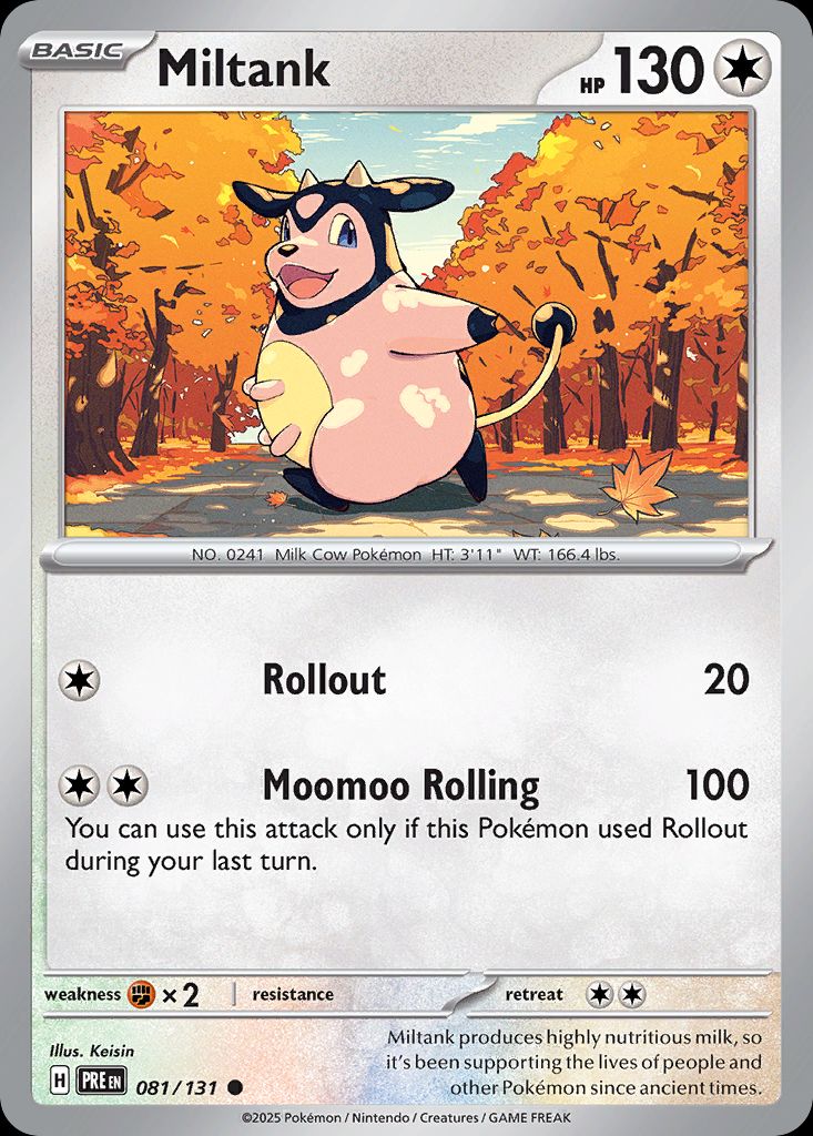 PSA 10 Miltank HeartGold & SoulSilver graded Pokémon card