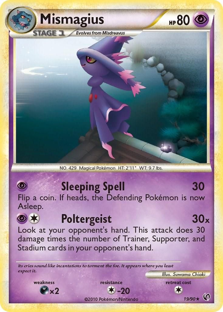 PSA 10 Mismagius HS. Undaunted graded Pokémon card