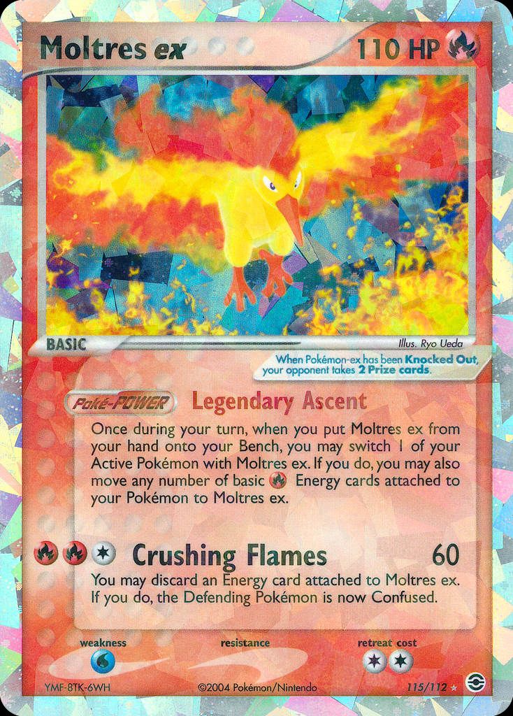 PSA 10 Moltres ex FireRed & LeafGreen graded Pokémon card